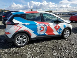 2023 Chevrolet Bolt EV 1LT with VIN 1G1FW6S05P4110451, listed as a Copart auction lot 50288915 with 7,760 mi miles and Salvage Title. Bid and sale history available at carsss.com. Image 3.