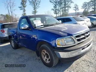 1997 Ford F-150 XL with VIN 1FTDF0769VKA91811, listed as a IAAI auction lot 41650349 with 294,028 mi miles and . Bid and sale history available at DreamBid. Image 1.