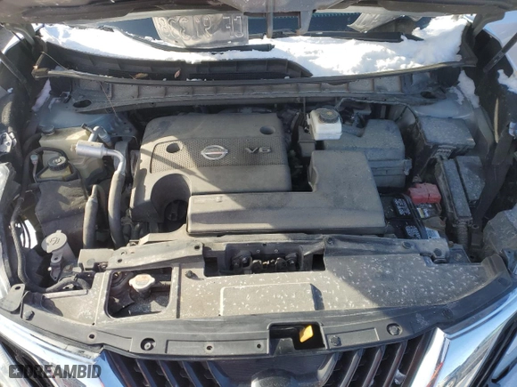 2017 Nissan Murano SL with VIN 5N1AZ2MH7HN120085, listed as a Copart auction lot 45474505 with 140,218 mi miles and Salvage Title. Bid and sale history available at carsss.com. Image 11.
