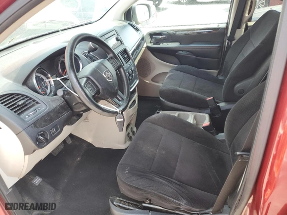 2014 Dodge Grand Caravan SE with VIN 2C4RDGBG2ER138117, listed as a Copart auction lot 63983033 with 185,482 mi miles and Salvage Title. Bid and sale history available at carsss.com. Image 7.