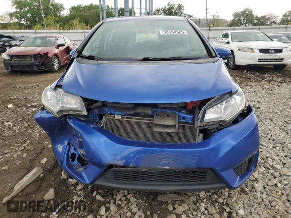 2016 Honda Fit LX with VIN JHMGK5H52GX038013, listed as a Copart auction lot 58164565 with 87,997 mi miles and Salvage title. Bid and sale history available at DreamBid. Image 5.