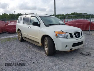 2013 Nissan Armada SL z VIN 5N1AA0ND2DN601976, wystawiony jako IAAI lot #42314236 z przebiegiem 187 508 mil mil oraz . Historia ofert i sprzedaży dostępna na DreamBid. Obrazek 1.