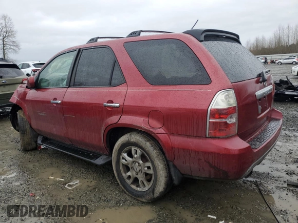 2004 Acura MDX Touring Pkg RES w/Nav with VIN 2HNYD18974H531224, listed as a Copart auction lot 43263665 with 0 mi miles and Salvage Title. Bid and sale history available at carsss.com. Image 2.