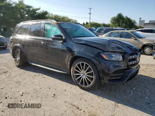 2022 Mercedes-Benz GLS 450 with VIN 4JGFF5KEXNA815222, listed as a Copart auction lot 70403534 with Not provided miles and Salvage title. Bid and sale history available at DreamBid. Image 4.