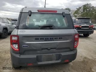 2022 Ford Bronco Sport with VIN 3FMCR9A60NRD65906, listed as a Copart auction lot 49629595 with 34,534 mi miles and Salvage Title. Bid and sale history available at carsss.com. Image 6.