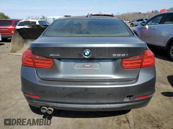 2015 BMW 3 Series 328i xDrive with VIN WBA3B5C54FF962669, listed as a Copart auction lot 48249405 with 0 mi miles and Salvage Title. Bid and sale history available at carsss.com. Image 6.