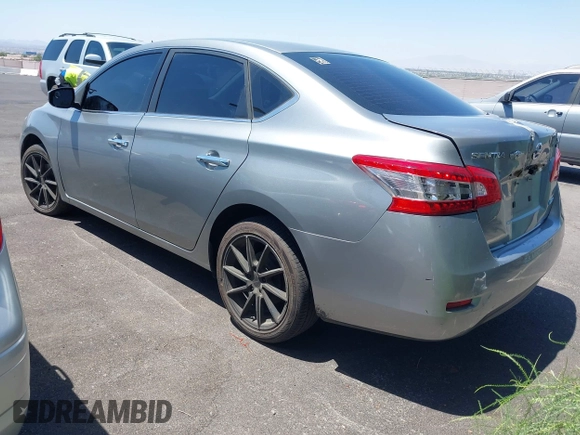 2014 Nissan Sentra SV with VIN 3N1AB7AP7EY224921, listed as a IAAI auction lot 42727113 with 143,413 mi miles and . Bid and sale history available at DreamBid. Image 3.