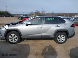 2019 Toyota RAV4 LE with VIN JTMG1RFVXKD012252, listed as a IAAI auction lot 41969033 with 51,146 mi miles. Bid and sale history available at carsss.com. Image 15.