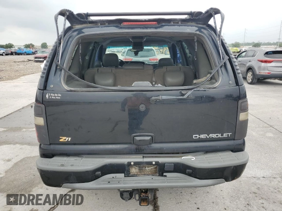2003 Chevrolet Tahoe Z71 with VIN 1GNEK13Z63R160102, listed as a Copart auction lot 55401874 with 219,194 mi miles and Salvage Title. Bid and sale history available at carsss.com. Image 6.