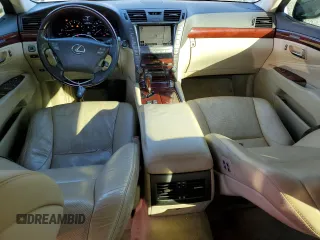 2009 Lexus LS 460 with VIN JTHCL46FX95000898, listed as a Copart auction lot 88355735 with 237,714 mi miles and Salvage title. Bid and sale history available at DreamBid. Image 8.