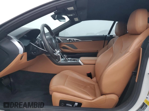 2020 BMW 8 Series 840i with VIN WBADZ2C01LBP65982, listed as a Copart auction lot 84462284 with 16,655 mi miles and Non Repairable. Bid and sale history available at carsss.com. Image 7.