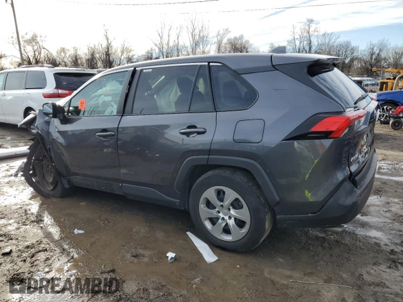 2022 Toyota RAV4 LE with VIN 2T3F1RFV1NW268105, listed as a Copart auction lot 43210315 with 0 mi miles and Non Repairable. Bid and sale history available at carsss.com. Image 2.