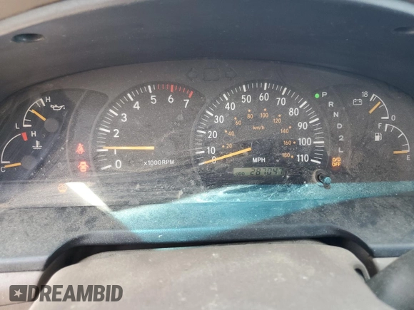 2000 Toyota Tundra Limited with VIN 5TBBT4818YS094411, listed as a Copart auction lot 54187785 with 287,047 mi miles and Clean Title. Bid and sale history available at DreamBid. Image 9.