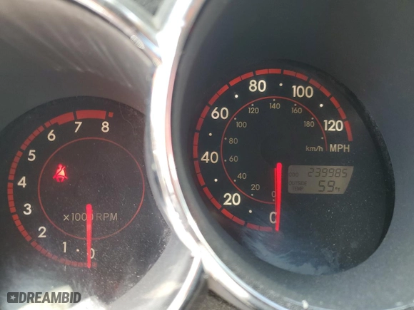 2008 Pontiac Vibe with VIN 5Y2SL67888Z418098, listed as a Copart auction lot 88972625 with 239,985 mi miles and Clean Title. Bid and sale history available at carsss.com. Image 9.