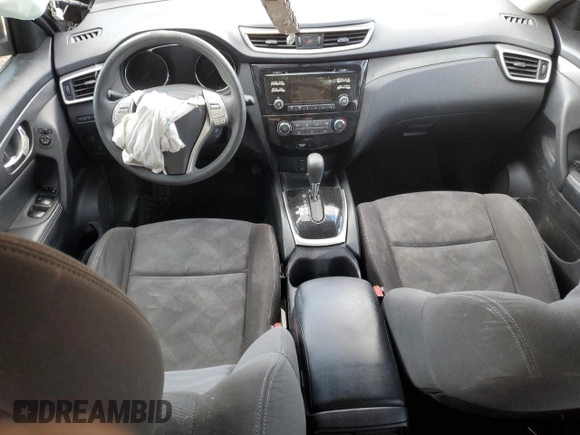 2016 Nissan Rogue SV with VIN KNMAT2MT4GP615518, listed as a Copart auction lot 48991205 with Not Provided miles and Salvage Title. Bid and sale history available at DreamBid. Image 8.