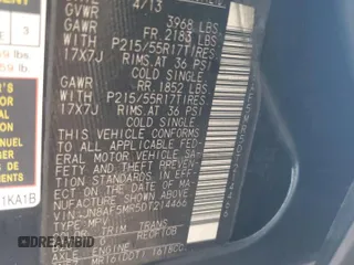 2013 Nissan Juke SV with VIN JN8AF5MR5DT214466, listed as a Copart auction lot 54591425 with 92,734 mi miles and Salvage Title. Bid and sale history available at carsss.com. Image 12.