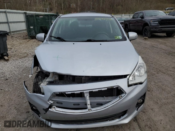 2018 Mitsubishi Mirage G4 SE with VIN ML32F4FJ4JHF15137, listed as a Copart auction lot 80578734 with 84,466 mi miles and Salvage Title. Bid and sale history available at carsss.com. Image 5.