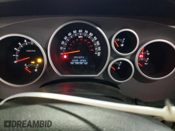 2012 Toyota Tundra 4WD Truck LTD with VIN 5TFHY5F16CX256583, listed as a Copart auction lot 82742414 with 226,148 mi miles and Salvage Title. Bid and sale history available at carsss.com. Image 9.