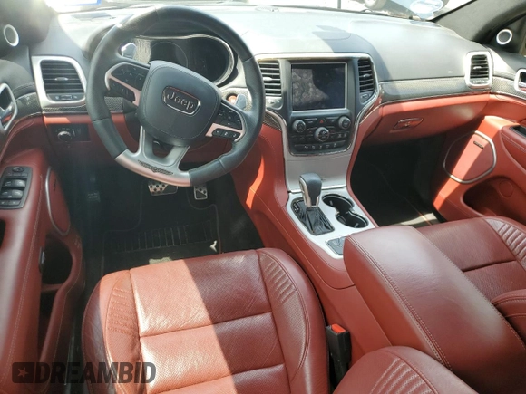 2018 Jeep Grand Cherokee Trackhawk with VIN 1C4RJFN99JC309254, listed as a Copart auction lot 64061615 with 104,558 mi miles and Clean title. Bid and sale history available at DreamBid. Image 8.