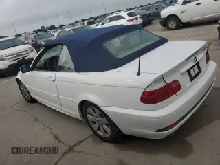 2005 BMW 3 Series 325Ci with VIN WBABW334X5PL37410, listed as a Copart auction lot 74379214 with 8,807 mi miles and Salvage Title. Bid and sale history available at carsss.com. Image 2.