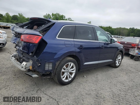 2019 Audi Q7 Premium z VIN WA1AHAF70KD027325, wystawiony jako Copart lot #59774845 z przebiegiem 50 450 mil mil oraz Szkoda całkowita • Salvage title. Historia ofert i sprzedaży dostępna na DreamBid. Obrazek 3.