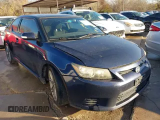 2012 Scion tC with VIN JTKJF5C79C3025631, listed as a IAAI auction lot 41758002 with 278,814 mi miles. Bid and sale history available at carsss.com. Image 1.