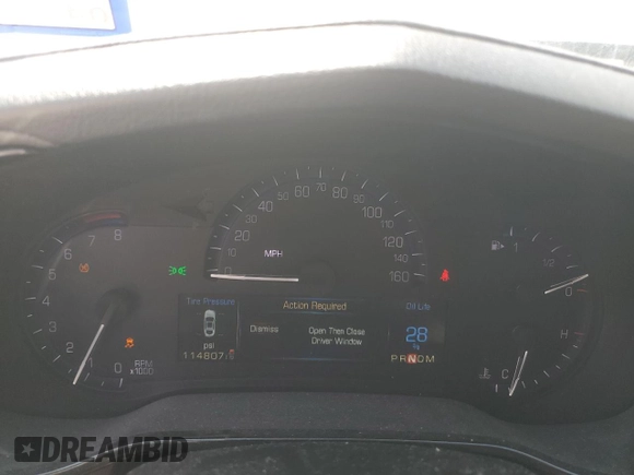2014 Cadillac CTS AWD with VIN 1G6AW5SX4E0123532, listed as a Copart auction lot 55389825 with 114,807 mi miles and Salvage title. Bid and sale history available at DreamBid. Image 9.