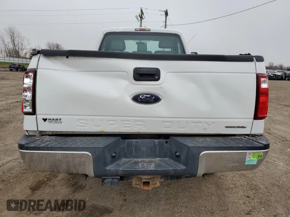2015 Ford F-250 XLT with VIN 1FTBF2B65FEC58885, listed as a Copart auction lot 51991885 with 86,680 mi miles and Clean title. Bid and sale history available at DreamBid. Image 6.
