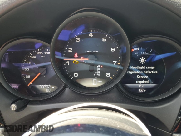 2017 Porsche Macan with VIN WP1AA2A59HLB80515, listed as a Copart auction lot 59696085 with 70,282 mi miles and Salvage title. Bid and sale history available at DreamBid. Image 9.