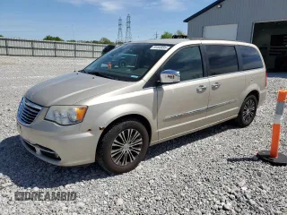 2013 Chrysler Town & Country Touring L with VIN 2C4RC1CG5DR757582, listed as a Copart auction lot 55468895 with 210,855 mi miles and Clean Title. Bid and sale history available at DreamBid. Image 1.