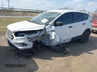 2018 Ford Escape S with VIN 1FMCU0F70JUD36517, listed as a IAAI auction lot 41524031 with 1 mi miles. Bid and sale history available at carsss.com. Image 2.