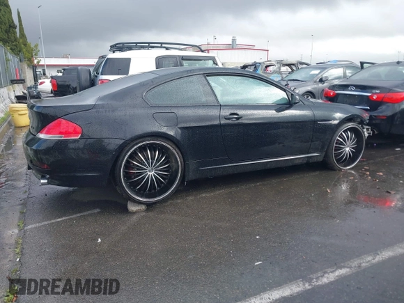 2004 BMW 6 Series 645Ci with VIN WBAEH734X4B215236, listed as a IAAI auction lot 41764802 with 100,785 mi miles. Bid and sale history available at carsss.com. Image 14.