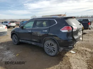 2016 Nissan Rogue SL with VIN 5N1AT2MV1GC763453, listed as a Copart auction lot 45468965 with 135,802 mi miles and Salvage Title. Bid and sale history available at DreamBid. Image 2.