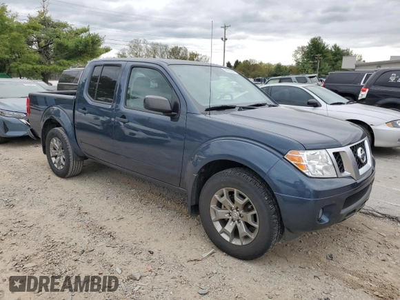2021 Nissan Frontier SV with VIN 1N6ED0EB2MN715226, listed as a Copart auction lot 76063594 with 33,375 mi miles and Salvage title. Bid and sale history available at DreamBid. Image 4.