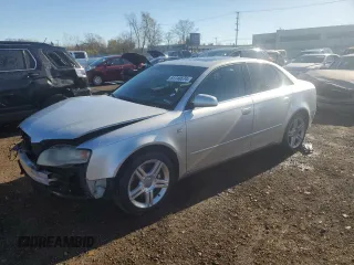 2008 Audi A4 2.0T with VIN WAUDF78EX8A042378, listed as a Copart auction lot 81748574 with 182,991 mi miles and Salvage Title. Bid and sale history available at carsss.com. Image 1.