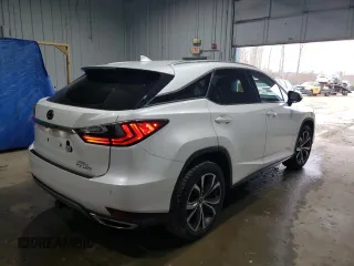 2021 Lexus RX with VIN 2T2HZMDA8MC258423, listed as a Copart auction lot 49031975 with 8,370 mi miles and Salvage Title. Bid and sale history available at carsss.com. Image 3.