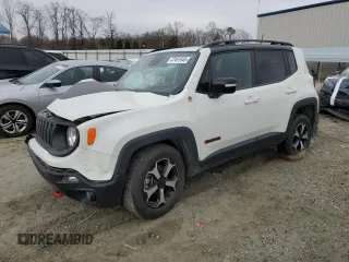 2022 Jeep Renegade Trailhawk with VIN ZACNJDC1XNPN86915, listed as a Copart auction lot 47451645 with 70,026 mi miles and Salvage Title. Bid and sale history available at DreamBid. Image 1.