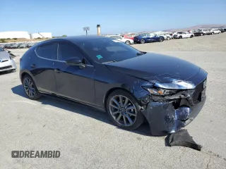 2020 Mazda 3 with VIN JM1BPALM9L1159882, listed as a Copart auction lot 61765925 with 59,494 mi miles and Salvage title. Bid and sale history available at DreamBid. Image 4.