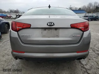 2013 Kia Optima EX with VIN 5XXGN4A73DG243437, listed as a Copart auction lot 46419245 with 0 mi miles and Salvage Title. Bid and sale history available at carsss.com. Image 6.