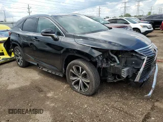 2017 Lexus RX 350 with VIN 2T2BZMCA3HC090428, listed as a Copart auction lot 61234685 with 83,933 mi miles and Salvage title. Bid and sale history available at DreamBid. Image 4.