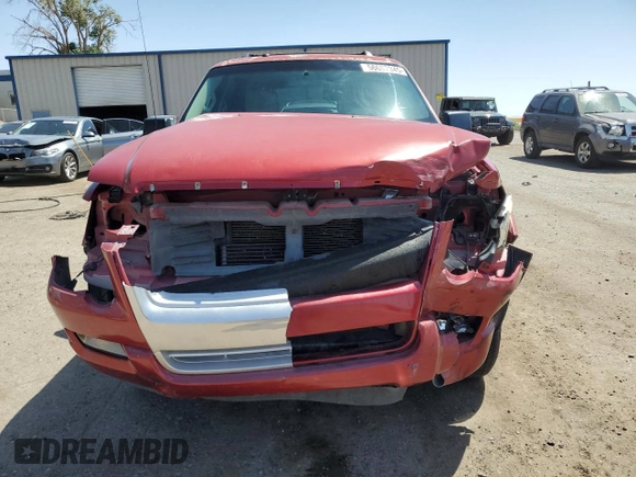 2007 Ford Explorer XLT with VIN 1FMEU73E87UB66047, listed as a Copart auction lot 56687345 with 116,485 mi miles and Salvage title. Bid and sale history available at DreamBid. Image 5.