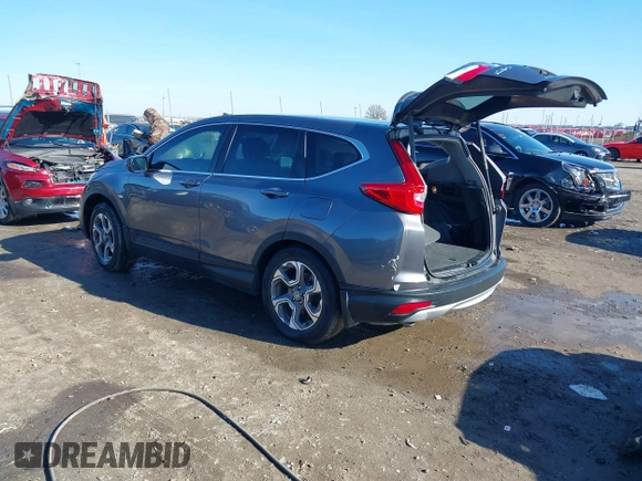 2019 Honda CR-V EX-L with VIN 7FARW1H84KE006415, listed as a IAAI auction lot 41135528 with 53,160 mi miles. Bid and sale history available at carsss.com. Image 3.