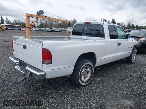 1997 Dodge Dakota with VIN 1B7GL23X8VS159578, listed as a IAAI auction lot 41778315 with 89,750 mi miles. Bid and sale history available at carsss.com. Image 4.