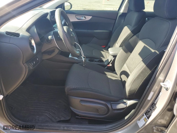 2022 Kia Forte LXS with VIN 3KPF24AD2NE418524, listed as a Copart auction lot 48969215 with 11,137 mi miles and Salvage Title. Bid and sale history available at carsss.com. Image 7.