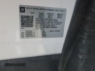 2019 GMC Terrain SLT with VIN 3GKALVEV6KL305929, listed as a Copart auction lot 44205805 with 65,194 mi miles and Clean Title. Bid and sale history available at carsss.com. Image 13.