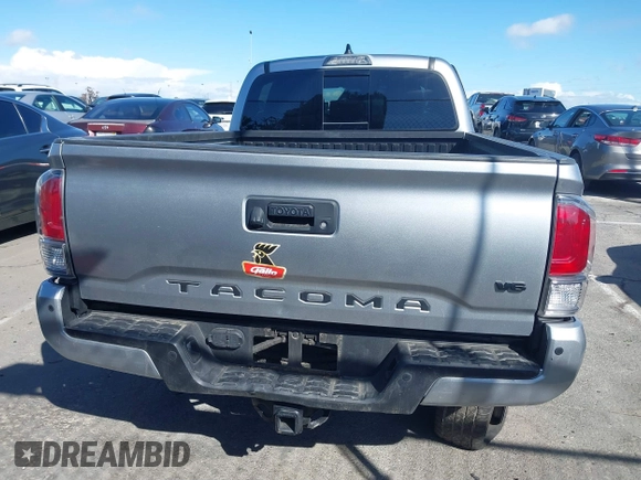 2022 Toyota Tacoma SR5 with VIN 3TMDZ5BN6NM122590, listed as a IAAI auction lot 41714578 with 56,472 mi miles and . Bid and sale history available at DreamBid. Image 16.