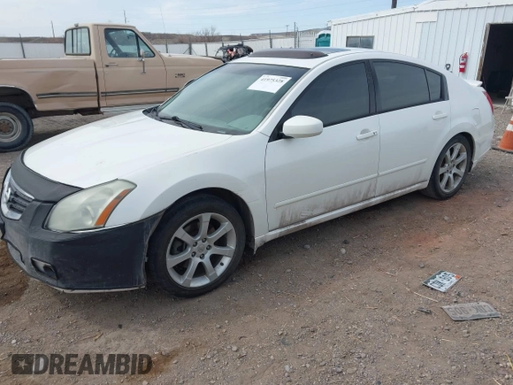 2007 Nissan Maxima 3.5 SL with VIN 1N4BA41E87C848925, listed as a IAAI auction lot 41975328 with 192,982 mi miles. Bid and sale history available at carsss.com. Image 2.