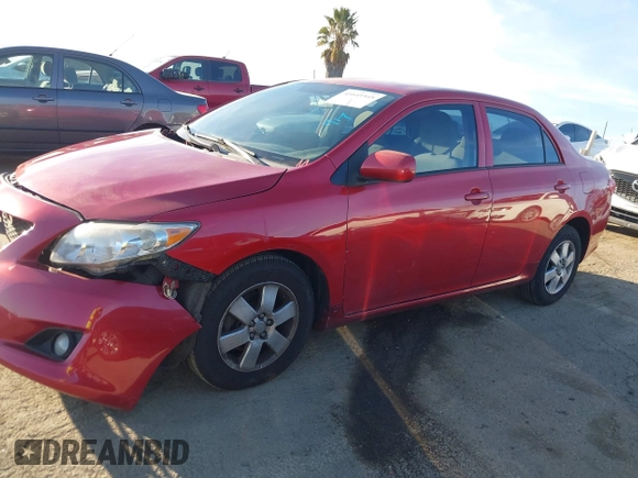 2009 Toyota Corolla with VIN 1NXBU40E19Z091295, listed as a IAAI auction lot 41645545 with 117,839 mi miles. Bid and sale history available at carsss.com. Image 15.