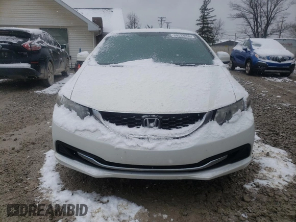 2015 Honda Civic Sedan LX with VIN 19XFB2F56FE263340, listed as a Copart auction lot 50523355 with 134,973 mi miles and Salvage Title. Bid and sale history available at carsss.com. Image 5.