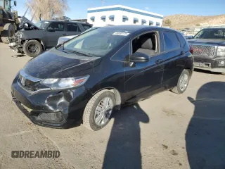 2019 Honda Fit LX with VIN 3HGGK5H46KM737220, listed as a Copart auction lot 46088175 with 96,633 mi miles and Salvage Title. Bid and sale history available at carsss.com. Image 1.